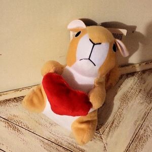 Valentines Day dog Toy- Squirrel